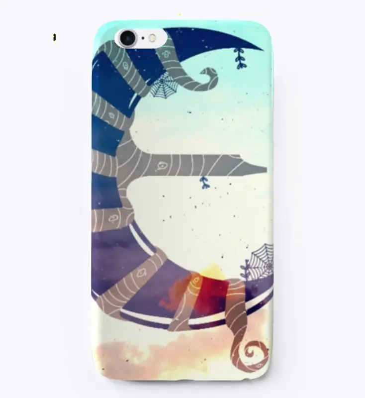 Eyes of Ether moon logo phone case